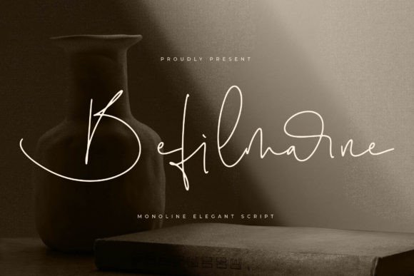 Befilmarne: A Script Font That Elevates Handmade Creations