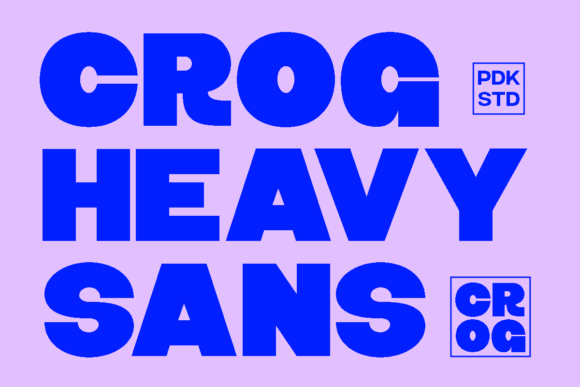 Crog: The Bold Sans Serif Font for Small Business Branding