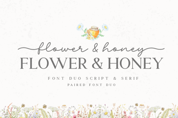 Flower Honey: A Script Handwritten Font for Stylish Digital Campaigns
