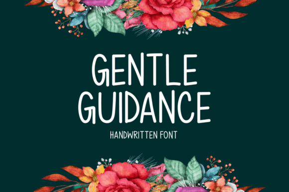 Gentle Guidance: A Timeless Display Font for Editorial Design