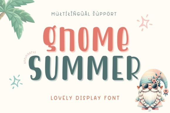 Gnome Summer: A Handwritten Font for Warm, Memorable Branding