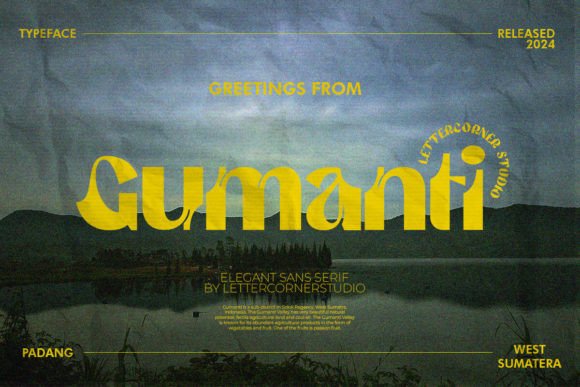Gumanti: A Timeless Sans Serif Font for Editorial Excellence
