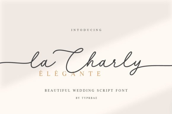 La Charly: The Perfect Script Font for Elegance and Brand Consistency