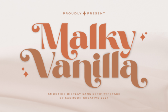Malky Vanilla: A Font for Crafting with Elegance and Impact