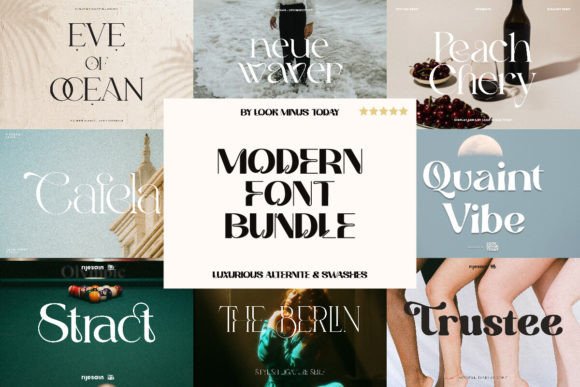 Modern Bundles: The Serif Font That Elevates Your Web Design