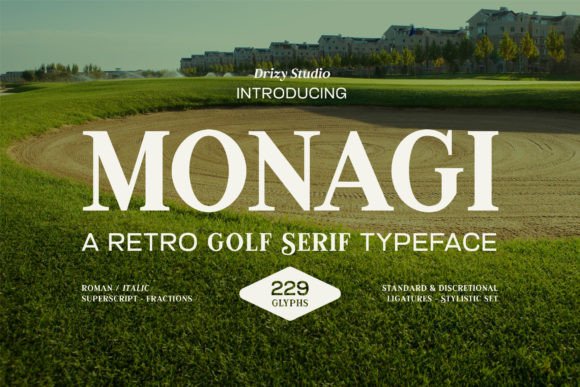 Monagi: A Serif Font That Elevates Handmade Design