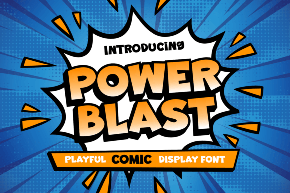 Power Blast: A Bold Font for Creative Makers
