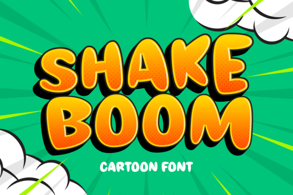 Shake Boom: A Font That Brings Energy to Editorial Design