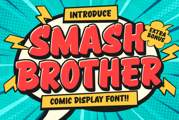 Smash Brother: A Bold Font for Editorial Expression
