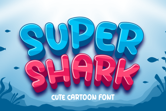 Super Shark: A Fun and Dynamic Font for Digital Branding