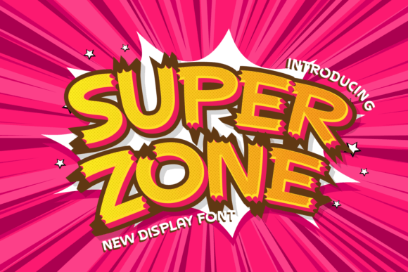 Super Zone: The Font That Turns Campaigns into Comics