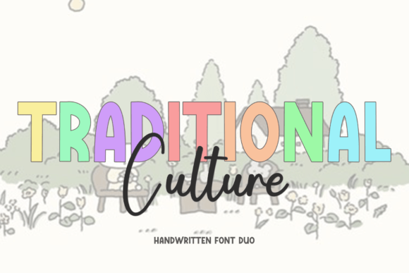 Traditional Culture: A Script Font for Memorable Branding and Design