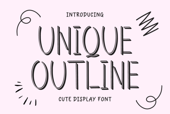 Unique Outline: The Font That Elevates Your Brand’s Visual Identity